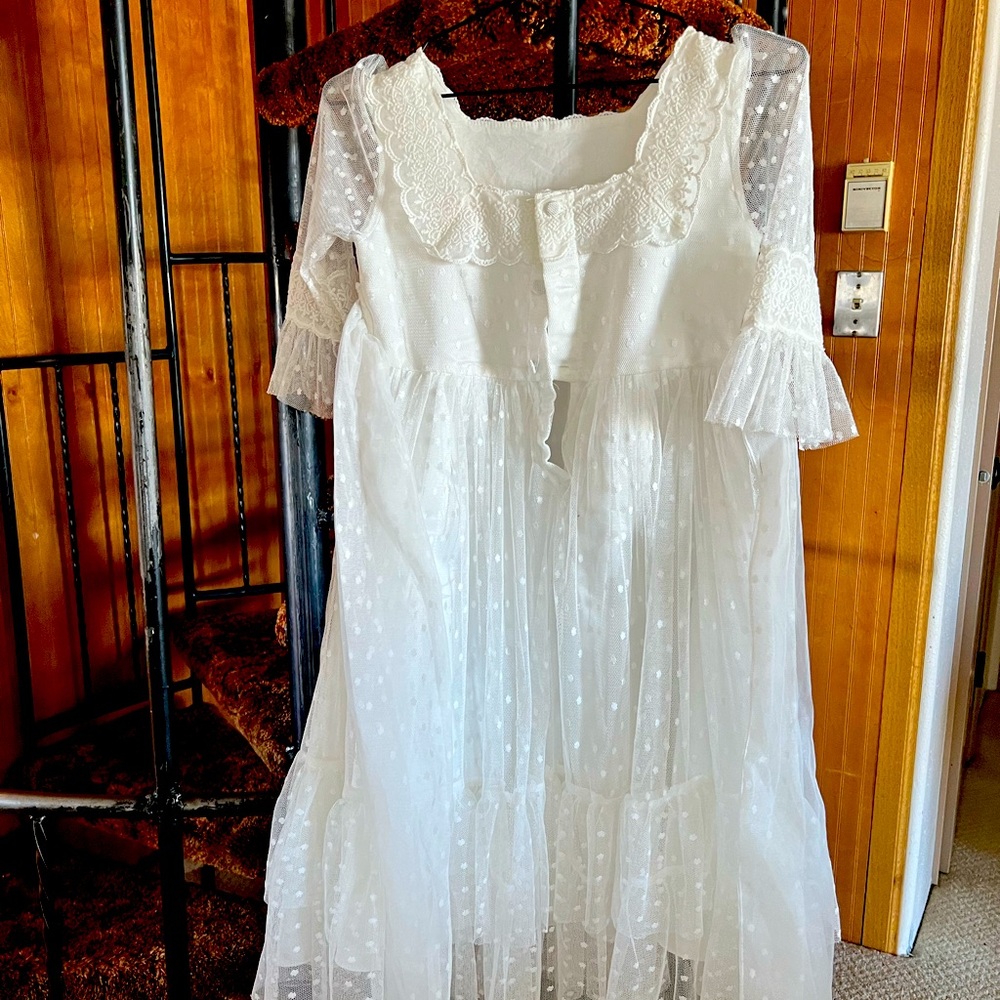 Brand new ivory dress. Size 12